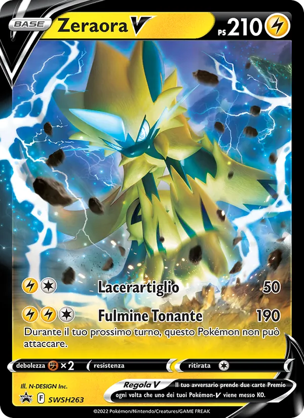 Zeraora V (SPSC Promo #SWSH263/307)
