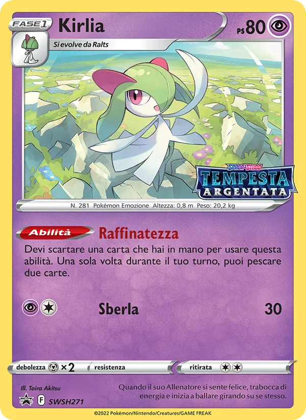 Kirlia (SWSH Black Star Promos #SWSH271/307)