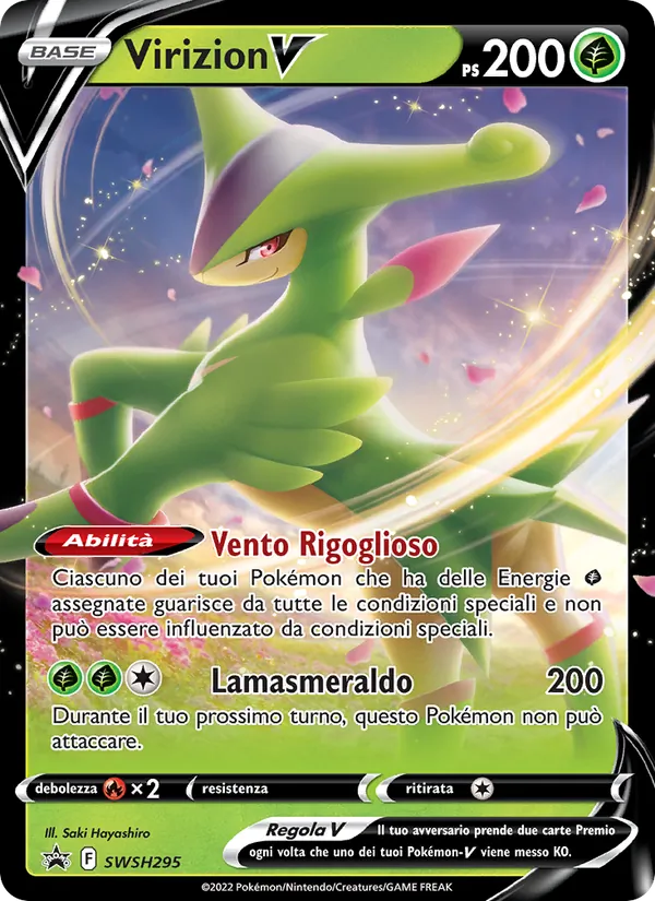 Virizion V (SPSC Promo #SWSH295/307)