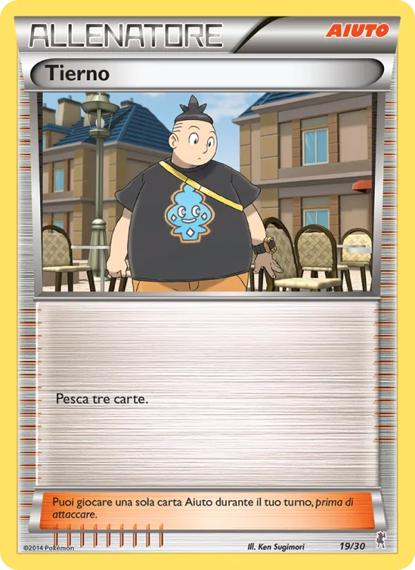 Tierno (XY trainer Kit (Bisharp) #19/30)