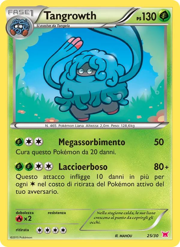 Tangrowth (XY trainer Kit (Latias) #25/30)