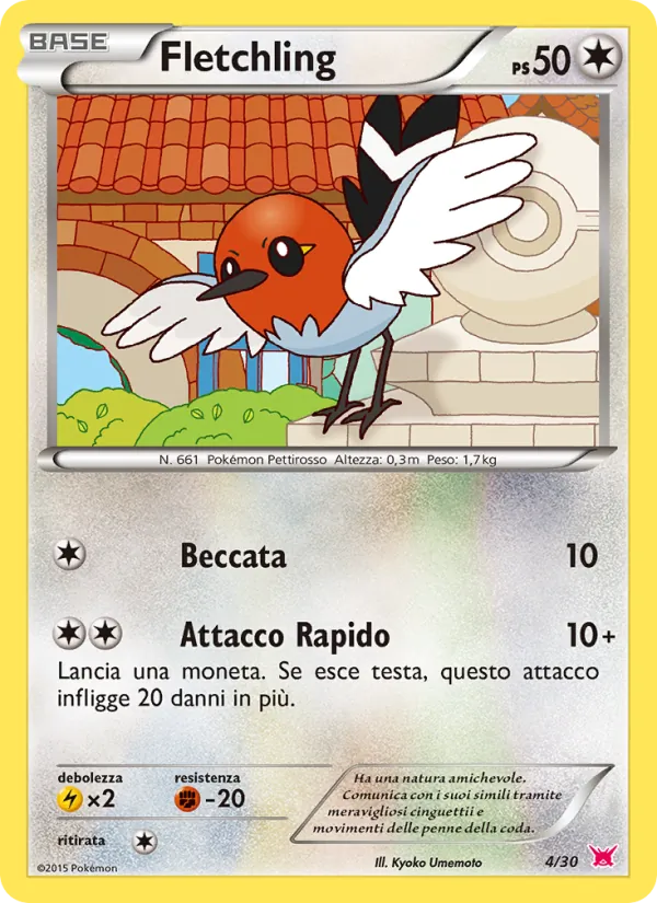 Fletchling (XY trainer Kit (Latias) #4/30)
