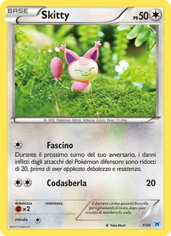 Skitty (XY trainer Kit (Latios) #1/30)