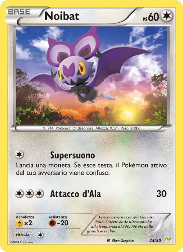Noibat (XY trainer Kit (Noivern) #23/30)