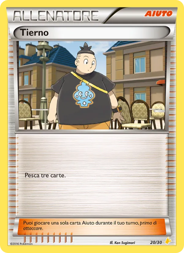 Tierno (XY trainer Kit (Pikachu Libre) #20/30)