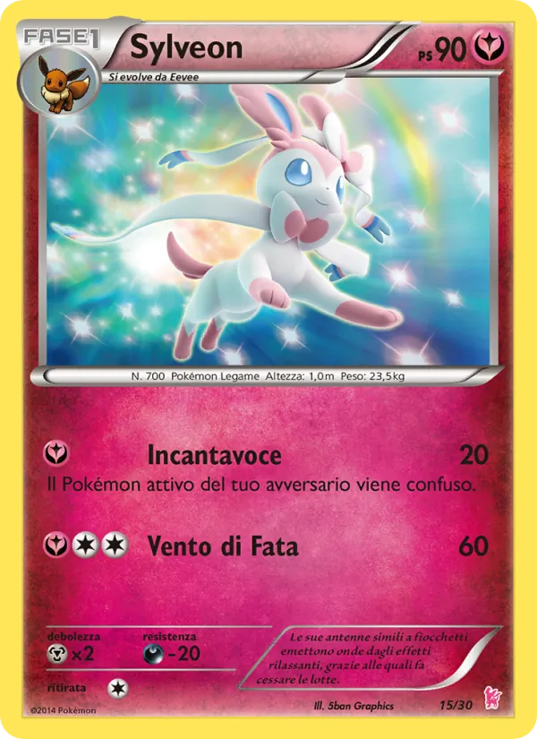 Sylveon (XY trainer Kit (Sylveon) #15/30)