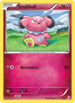 Snubbull (XY trainer Kit (Sylveon) #27/30)