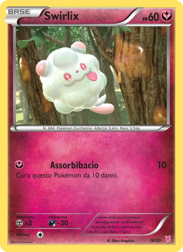 Swirlix (XY trainer Kit (Wigglytuff) #18/30)
