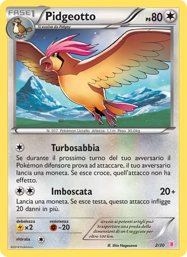 Pidgeotto (XY trainer Kit (Wigglytuff) #2/30)