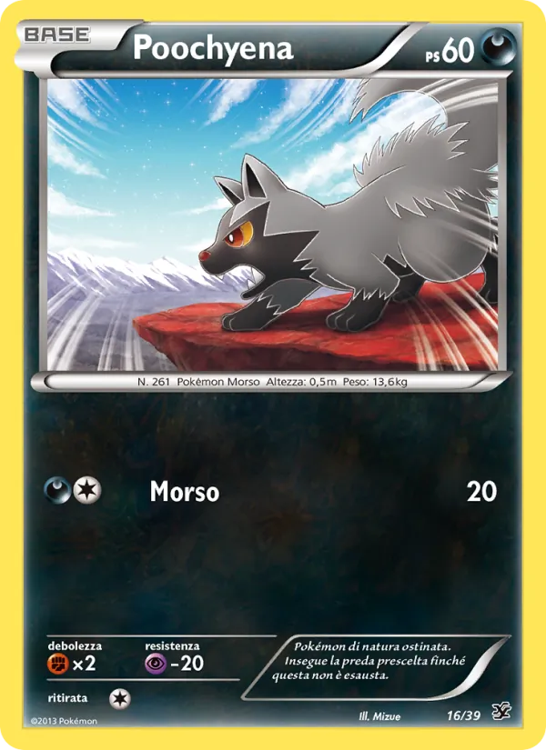 Poochyena (Kalos Starter Set #16/39)