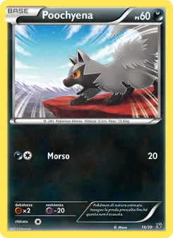 Poochyena (Benvenuti a Kalos #16/39)