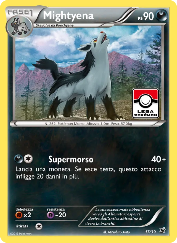 Mightyena (Benvenuti a Kalos #17/39)