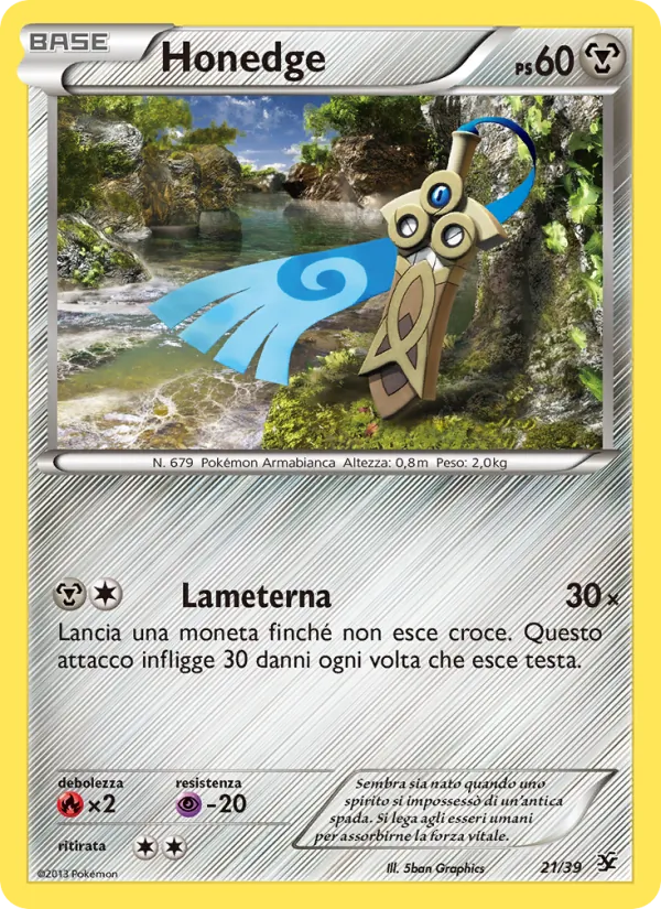 Honedge (Benvenuti a Kalos #21/39)