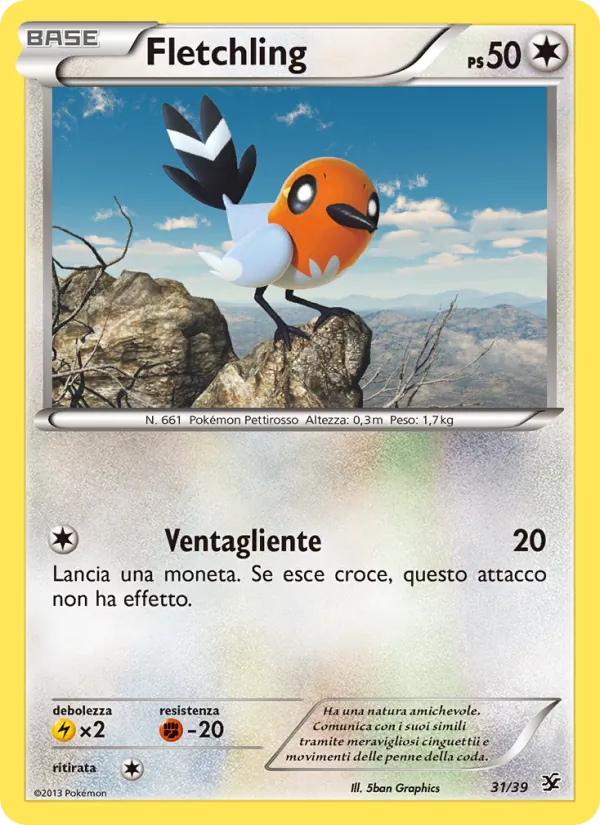 Fletchling (Benvenuti a Kalos #31/39)