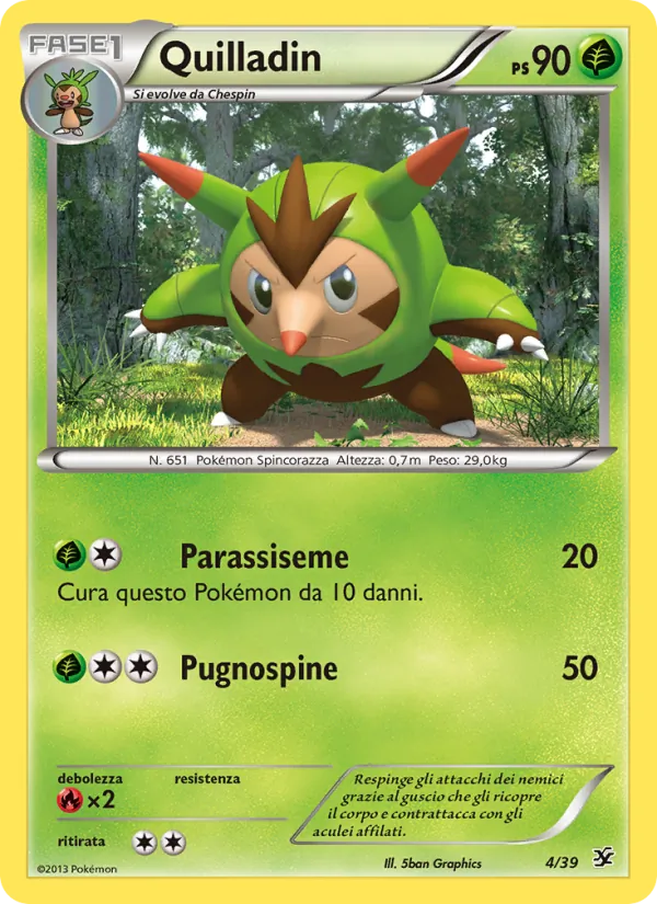 Quilladin (Benvenuti a Kalos #4/39)