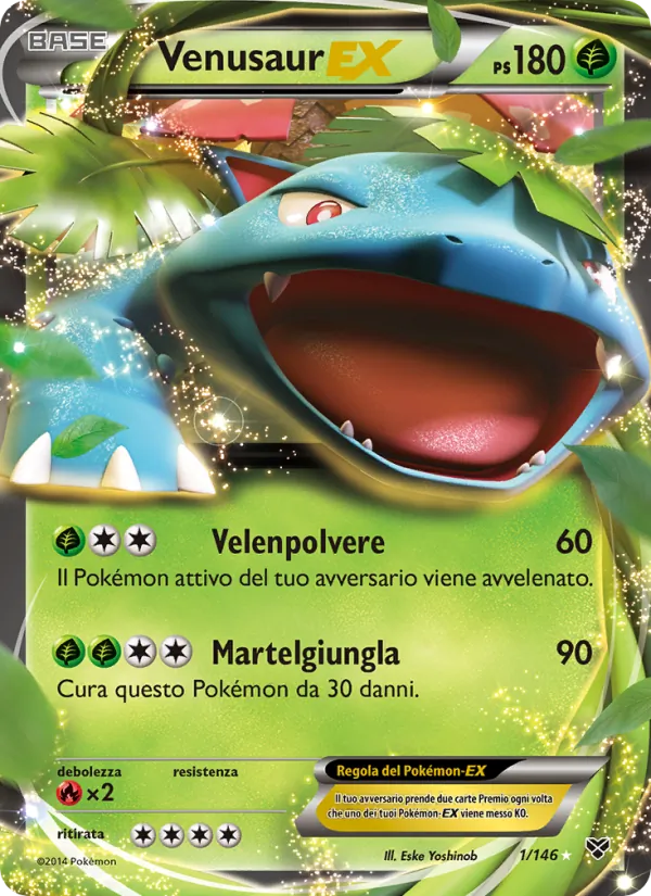 Venusaur EX (XY #1/146)
