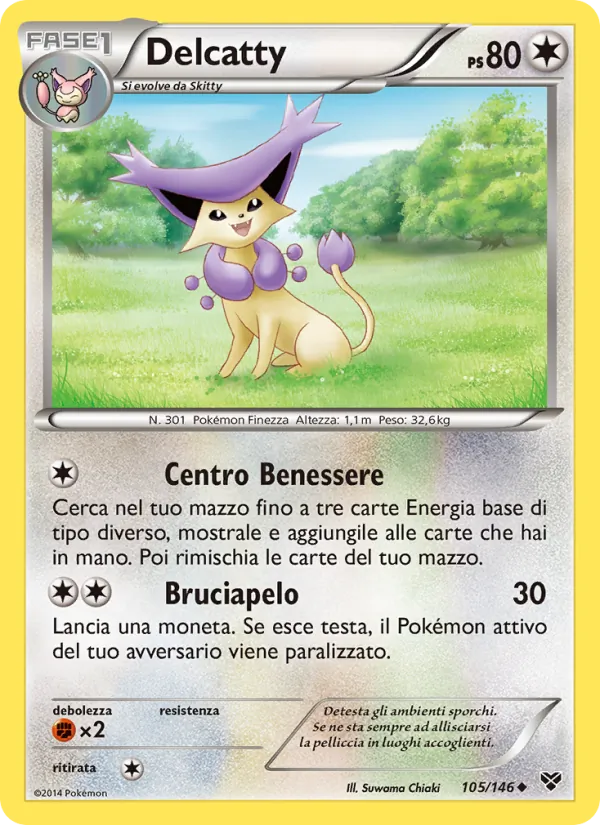Delcatty (XY #105/146)