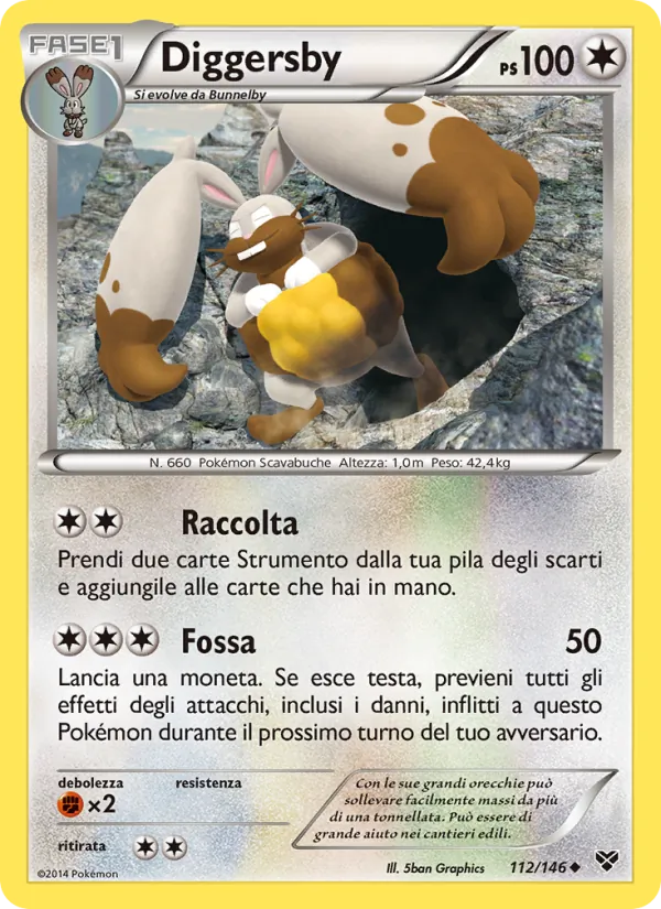 Diggersby (XY #112/146)