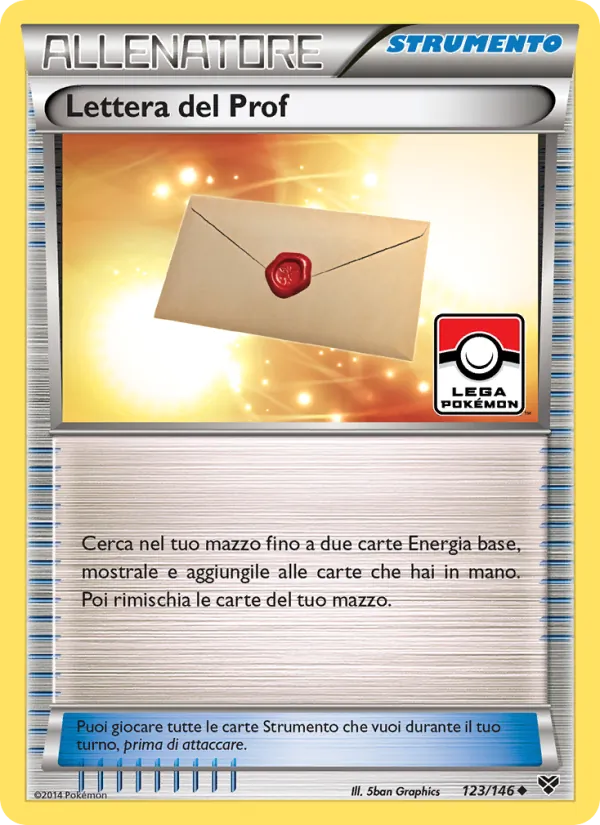 Lettera del Prof (XY #123/146)