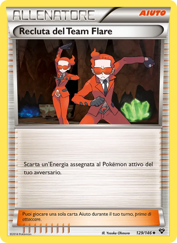 Recluta del Team Flare (XY #129/146)