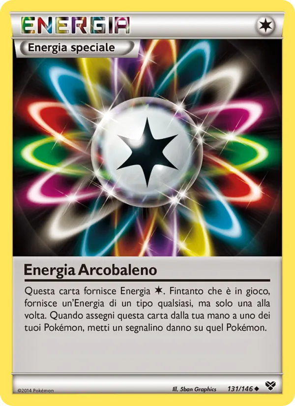 Energia Arcobaleno (XY #131/146)