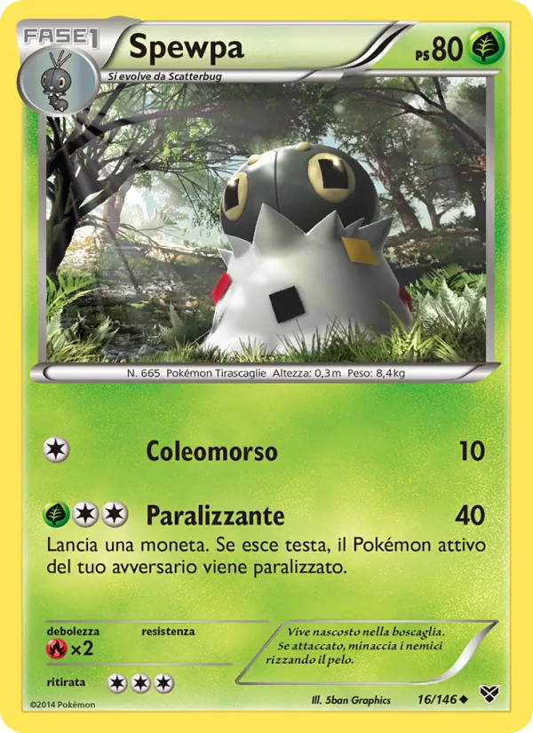 Spewpa (XY #16/146)