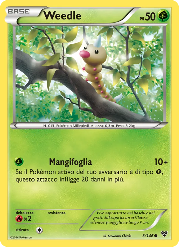 Weedle (XY #3/146)