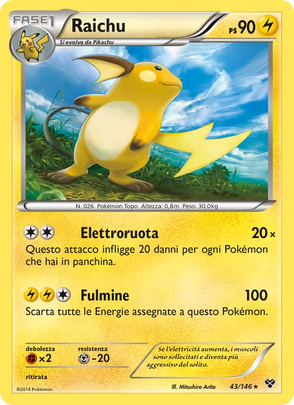 Raichu (XY #43/146)