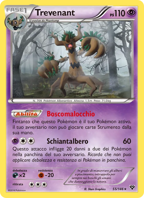 Trevenant (XY #55/146)