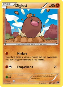 Diglett (XY #58/146)