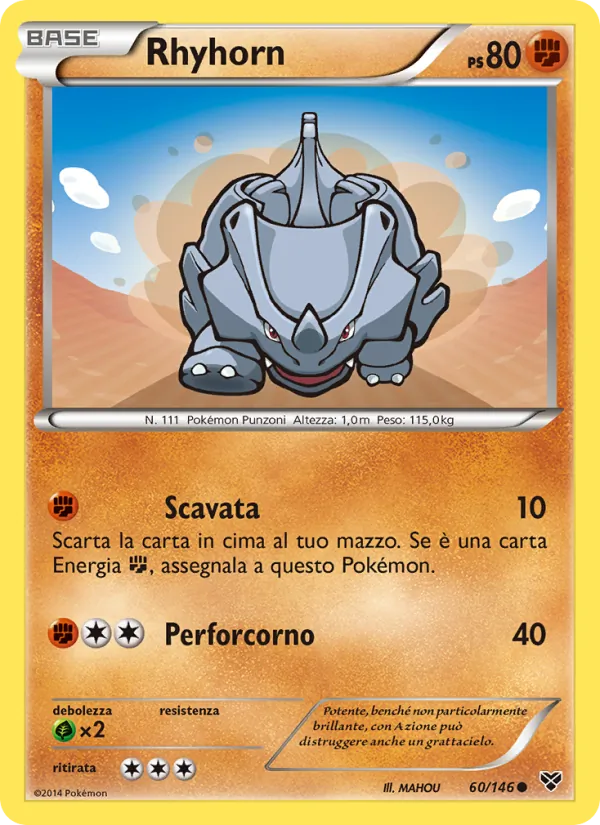 Rhyhorn (XY #60/146)