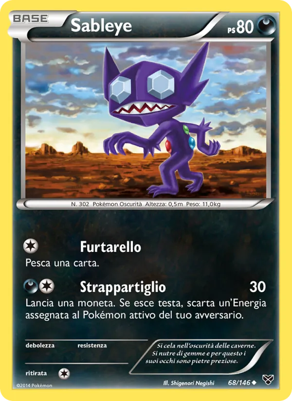 Sableye (XY #68/146)