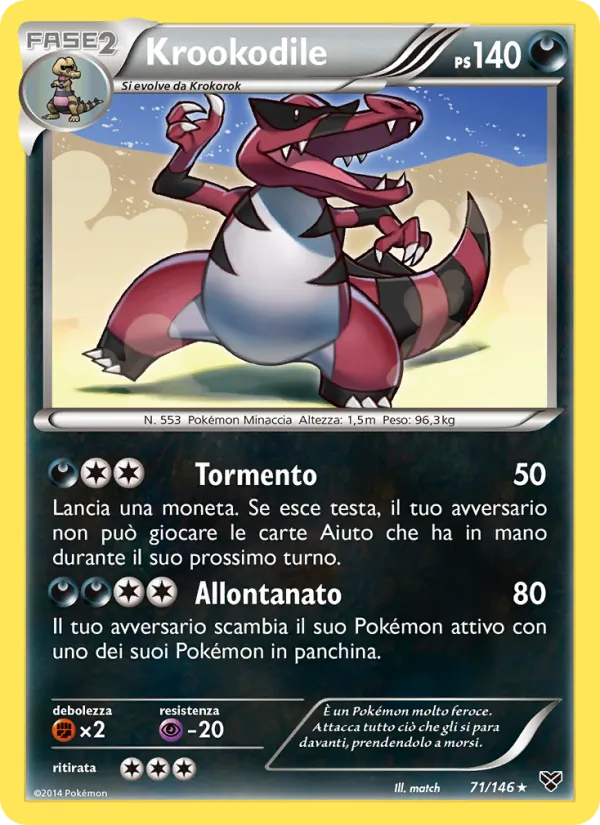 Krookodile (XY #71/146)