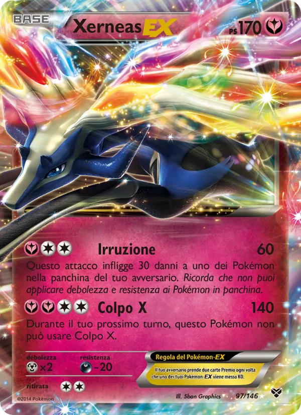 Xerneas EX (XY #97/146)