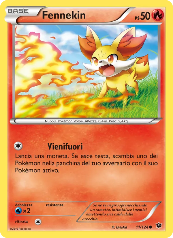 Fennekin (Fates Collide #11/124)