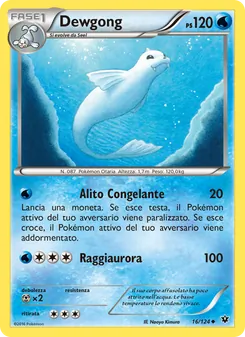 Dewgong (Destini Incrociati #16/124)