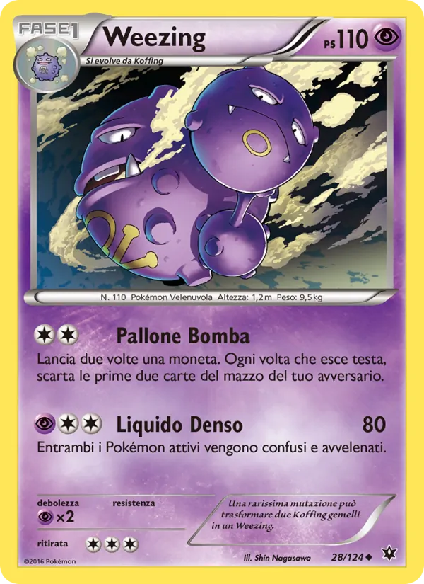 Weezing (Destini Incrociati #28/124)