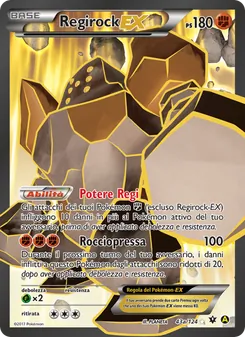 Regirock EX (Destini Incrociati #43a/124)
