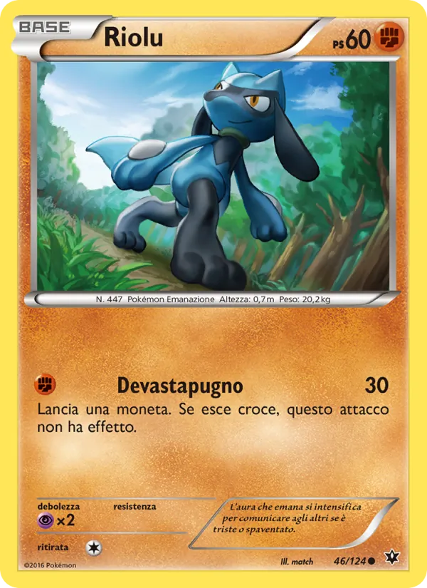 Riolu (Destini Incrociati #46/124)