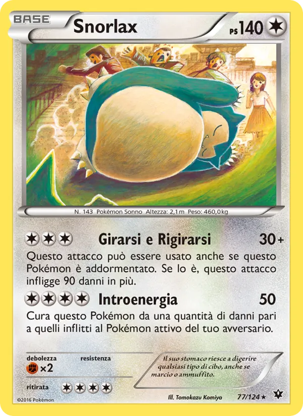 Snorlax (Destini Incrociati #77/124)