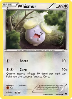 Whismur (Destini Incrociati #80/124)