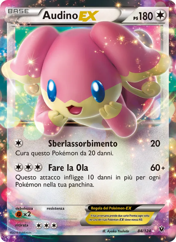Audino EX (Destini Incrociati #84/124)