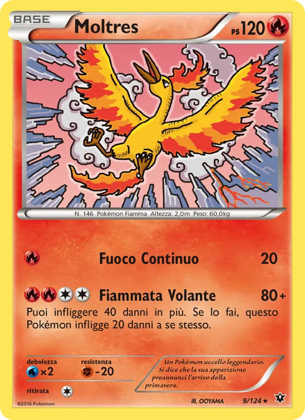 Moltres (Destini Incrociati #9/124)