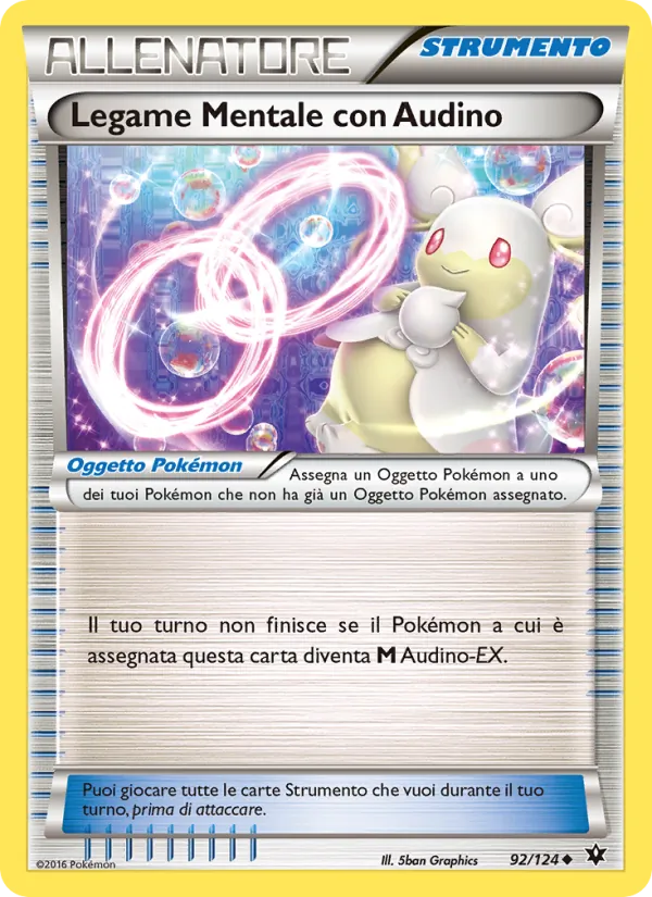 Legame Mentale con Audino (Destini Incrociati #92/124)