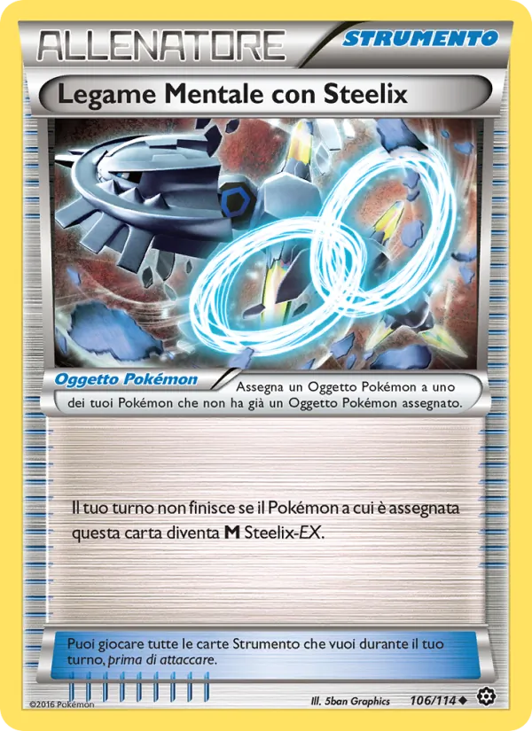 Legame Mentale con Steelix (Vapori Accesi #106/114)
