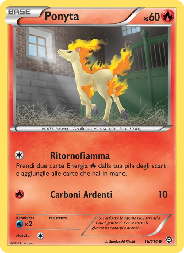 Ponyta (Steam Siege #16/114)