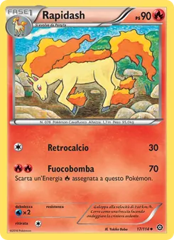 Rapidash (Vapori Accesi #17/114)