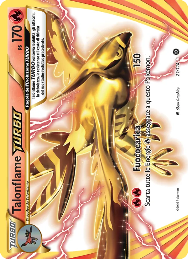Talonflame TURBO (Vapori Accesi #21/114)