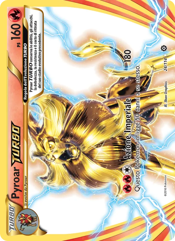 Pyroar TURBO (Vapori Accesi #24/114)