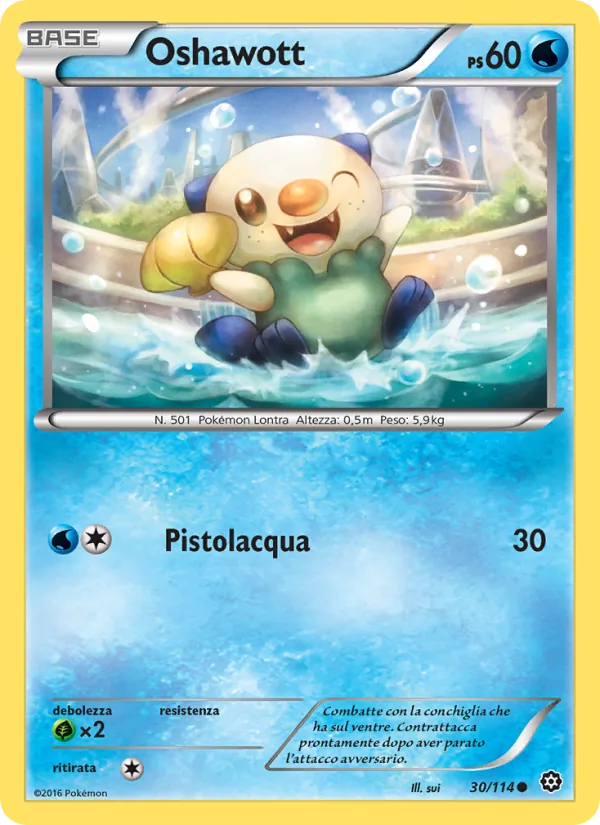 Oshawott (Vapori Accesi #30/114)